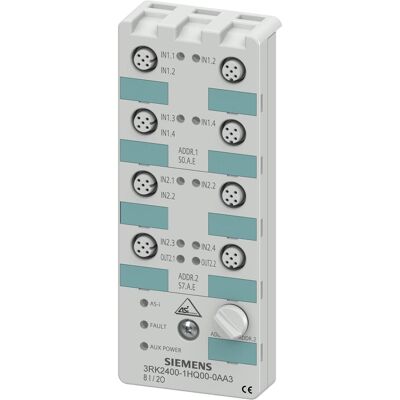 Siemens 3RK2400-1HQ00-0AA3 - Digitales AS-I Slave-Modul Siemens 3RK2400-1HQ00-0AA3 - Digitales AS-I Slave-Modul