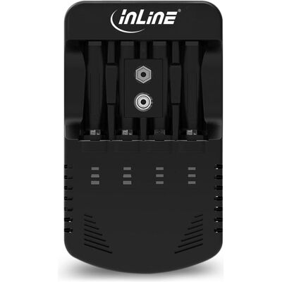 InLine Stecker-Ladegerät (5 Stk., AA, AAA, Ladegerät inkl. Akku), Akku Ladegerät InLine Stecker-Ladegerät (5 Stk., AA, AAA, Ladegerät inkl. Akku), Akku Ladegerät