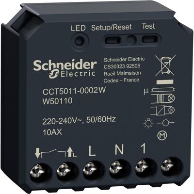 Schneider Electric Wiser Lichtschalter Modul - Zigbee - Bis 2200W - Smart Home Schneider Electric Wiser Lichtschalter Modul - Zigbee - Bis 2200W - Smart Home