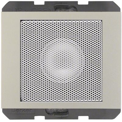 Berker 28827004, Lautsprecher Bauteile, Silber Berker 28827004, Lautsprecher Bauteile, Silber
