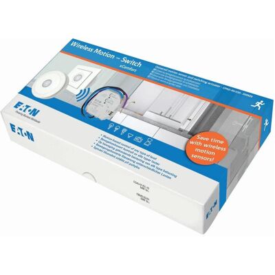 Eaton CPAD-00/230 Funk-Bewegungsmelder - Bewegungsmelder, Weiß, 2300W - Smart Home Automation Eaton CPAD-00/230 Funk-Bewegungsmelder - Bewegungsmelder, Weiß, 2300W - Smart Home Automation