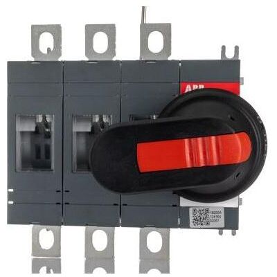 ABB OT250E30P Lasttrennschalter 3-polig 250A 1SCA022720R8300, Schalter + Taster, Schwarz ABB OT250E30P Lasttrennschalter 3-polig 250A 1SCA022720R8300, Schalter + Taster, Schwarz