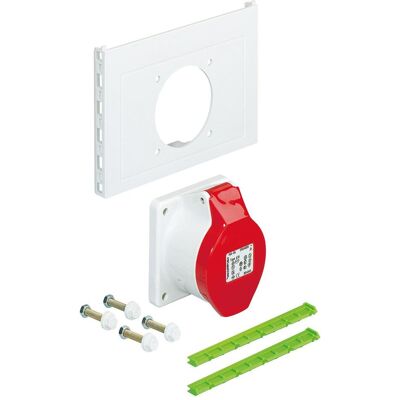Spelsberg GSF280 IP44 Gehäuse - 220x119mm, 1xCEE 16A 5-pol, Montageset Spelsberg GSF280 IP44 Gehäuse - 220x119mm, 1xCEE 16A 5-pol, Montageset