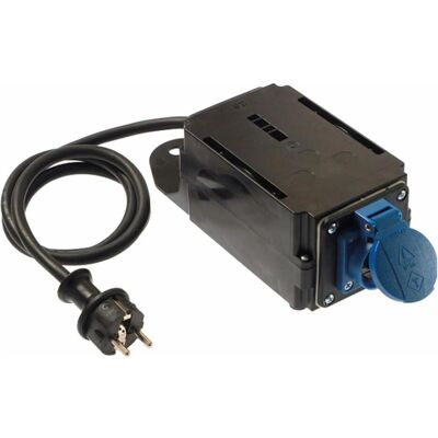 Bachmann, Baustromverteiler, inrush current limiter 16A 1Ph 1.5m H07RN-F 3G1.5 protective contact (1x, CEE 7/7) Bachmann, Baustromverteiler, inrush current limiter 16A 1Ph 1.5m H07RN-F 3G1.5 protective contact (1x, CEE 7/7)