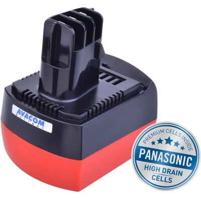 Avacom Baterie METABO BSZ 6.25473 Ni-MH, Älánky PANASONIC (3000 mAh), Batterien + Akkus Avacom Baterie METABO BSZ 6.25473 Ni-MH, Älánky PANASONIC (3000 mAh), Batterien + Akkus