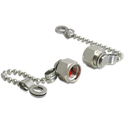 Delock SMA / RP-SMA Verschlusskappe für Buchse, Elektronikkabel + Stecker, Silber Delock SMA / RP-SMA Verschlusskappe für Buchse, Elektronikkabel + Stecker, Silber