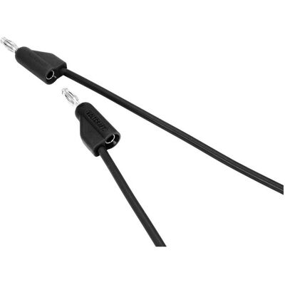 Voltcraft, Messleitung, MSB-100 sw 1m Messleitung Stecker 4 mm Stecker 4 mm 1 m Schwarz 1 St. Voltcraft, Messleitung, MSB-100 sw 1m Messleitung Stecker 4 mm Stecker 4 mm 1 m Schwarz 1 St.