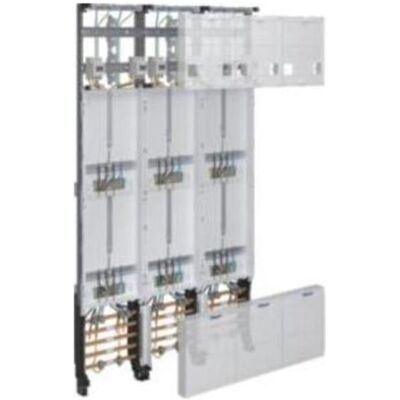 Hager, Systemstromversorgung, Komplettfeld univers Z 6 ZL53X8T Zählerplätze 3P.H=1350mm 3-feldig Hager, Systemstromversorgung, Komplettfeld univers Z 6 ZL53X8T Zählerplätze 3P.H=1350mm 3-feldig