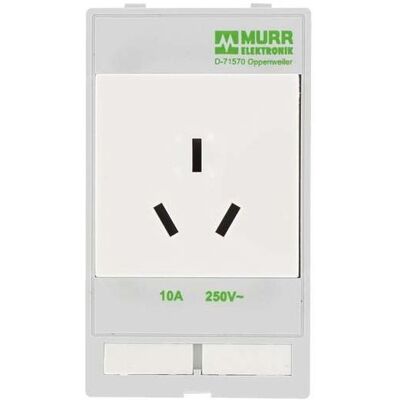 Murr Elektronik, Steckdose, Frontplattenschnittstelle Murr Elektronik, Steckdose, Frontplattenschnittstelle