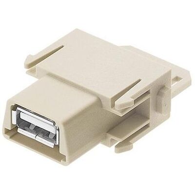 Harting USB Modul, Elektronikkabel + Stecker, Grau Harting USB Modul, Elektronikkabel + Stecker, Grau