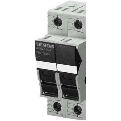 Siemens Modell 3NW7024-4 Unterstützt Photovoltaik 2-poligen Sicherungshalter Siemens Modell 3NW7024-4 Unterstützt Photovoltaik 2-poligen Sicherungshalter