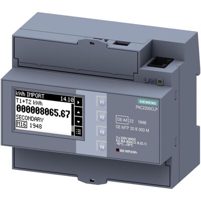 Siemens Energiemessgerät, Energiekosten Messgerät Siemens Energiemessgerät, Energiekosten Messgerät