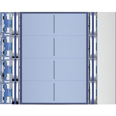 Bticino, Zubehör Gebäudesicherheit, Abdeckung für Ruftastenmodule von SFERA Aluminium, 8 Ruftasten Bticino, Zubehör Gebäudesicherheit, Abdeckung für Ruftastenmodule von SFERA Aluminium, 8 Ruftasten