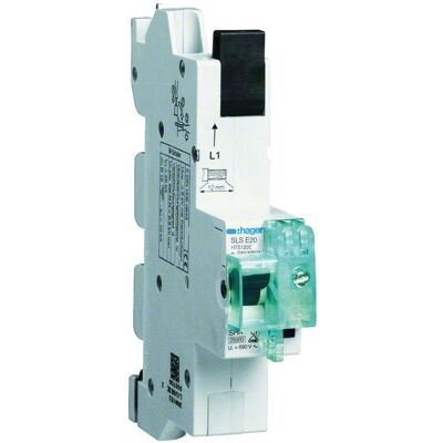 Hager, Schutzschalter, HAG HTS120E 20A SLS-Schalter 1p 1,5PLE Hager, Schutzschalter, HAG HTS120E 20A SLS-Schalter 1p 1,5PLE