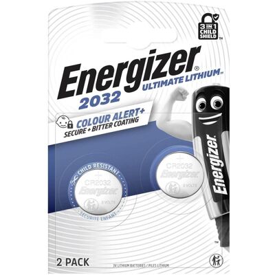 Energizer CR2032 Ultimate Lithium (2 Stk., CR2032, 240 mAh), Batterien + Akkus Energizer CR2032 Ultimate Lithium (2 Stk., CR2032, 240 mAh), Batterien + Akkus