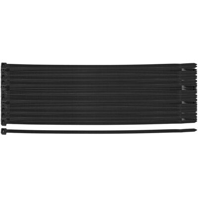 Topex, Kabelbinder, EXTREME Kabelbinder 4,8 × 200 mm, schwarz, 100 Stück. (200 mm, 100 Stk.) Topex, Kabelbinder, EXTREME Kabelbinder 4,8 × 200 mm, schwarz, 100 Stück. (200 mm, 100 Stk.)