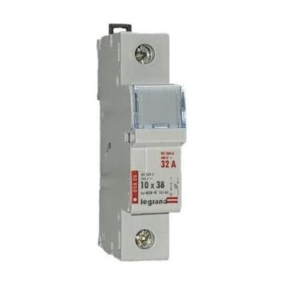 Legrand, Sicherung, Zylindrischer Sicherungslasttrennschalter 1P 10x38mm RB308 005808 Legrand, Sicherung, Zylindrischer Sicherungslasttrennschalter 1P 10x38mm RB308 005808