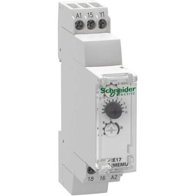 Schneider Electric Zeitschaltrelais RE17 - Multifunktion, 24-240V, 8A, 2 Kontakte, SPDT Schneider Electric Zeitschaltrelais RE17 - Multifunktion, 24-240V, 8A, 2 Kontakte, SPDT