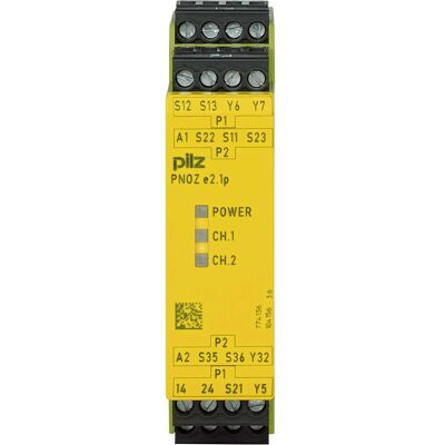 Pilz 774136 PNOZ e2.1p 24VDC 2so, Relais Pilz 774136 PNOZ e2.1p 24VDC 2so, Relais