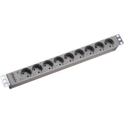 Bachmann, Steckdosenleiste, 19" 1U 9xCEE7/3 power 2,0m (9x, CEE 7/3, 2 m) Bachmann, Steckdosenleiste, 19" 1U 9xCEE7/3 power 2,0m (9x, CEE 7/3, 2 m)
