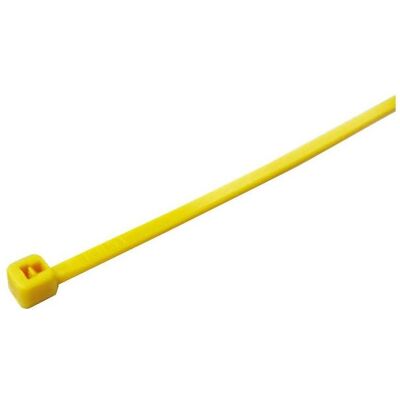 RS PRO, Kabelbinder, Nylon 66 Kabelbinder Gelb 4,8 mm x 385mm (Kunststoffkabelbinder, 385 mm, 100 Stk.) RS PRO, Kabelbinder, Nylon 66 Kabelbinder Gelb 4,8 mm x 385mm (Kunststoffkabelbinder, 385 mm, 100 Stk.)