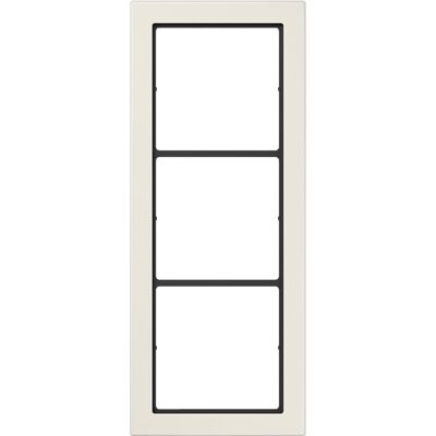 JUNG, Zubehör Schalterprogramm, Einbaurahmen 3f ws glz LS / FLAT DESIGN FD983W JUNG, Zubehör Schalterprogramm, Einbaurahmen 3f ws glz LS / FLAT DESIGN FD983W