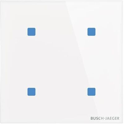 Busch-Jaeger, Lichtschalter + Storenschalter, TB/U4.4.11-CG Busch-Jaeger, Lichtschalter + Storenschalter, TB/U4.4.11-CG