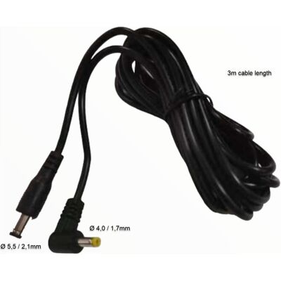 Allnet Ersatznetzteil zbh, Verlängerung DC 5,1mm Stecker--DC Stecker 4,1mm, 3m L, Universalladegerät Allnet Ersatznetzteil zbh, Verlängerung DC 5,1mm Stecker--DC Stecker 4,1mm, 3m L, Universalladegerät