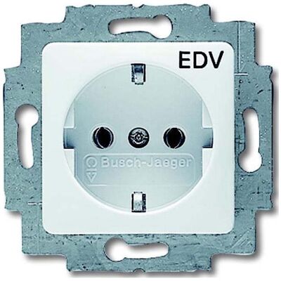Busch-Jaeger, Steckdose, SCHUKO Steckdosen-Einsatz mit Aufdruck 2CKA002011A2902 Busch-Jaeger, Steckdose, SCHUKO Steckdosen-Einsatz mit Aufdruck 2CKA002011A2902