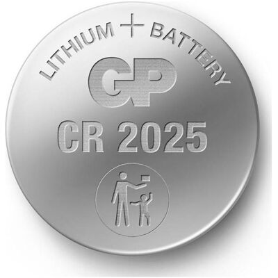 GP Batteries Lithium Cell (5 Stk., CR2025, 150 mAh), Batterien + Akkus GP Batteries Lithium Cell (5 Stk., CR2025, 150 mAh), Batterien + Akkus