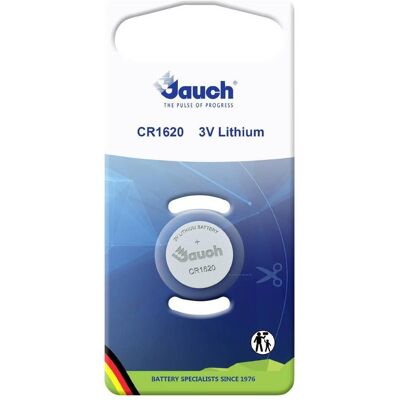 Jauch Lithium-Knopzelle (1 Stk., CR1620, 75 mAh), Batterien + Akkus Jauch Lithium-Knopzelle (1 Stk., CR1620, 75 mAh), Batterien + Akkus