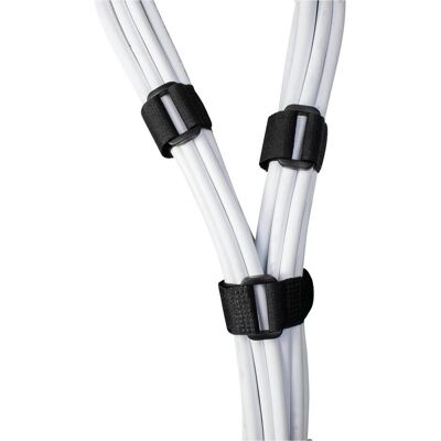 Deltaco Kabelbinder, CM10S, Hook & loop cable tie, Velcro, Black, 4 cm, 18 cm, 20 mm (Klettkabelbinder, 180 mm, 1 Stk.) Deltaco Kabelbinder, CM10S, Hook & loop cable tie, Velcro, Black, 4 cm, 18 cm, 20 mm (Klettkabelbinder, 180 mm, 1 Stk.)