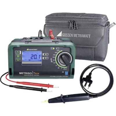 Gossen, Multimeter, Metrawatt METRISO TECH - Set I (CAT III 600V, CAT IV 300V, Tisch-Multimeter) Gossen, Multimeter, Metrawatt METRISO TECH - Set I (CAT III 600V, CAT IV 300V, Tisch-Multimeter)