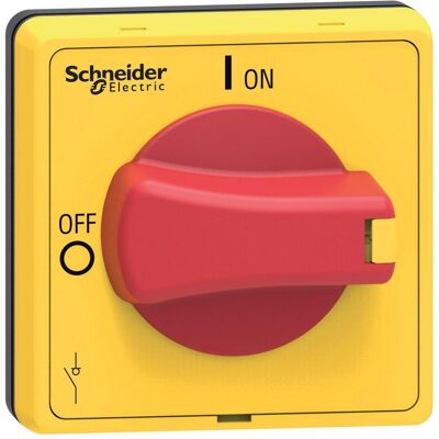 Schneider VLS Umschalter - 16-125A, IP65, Rot/Gelb Schneider VLS Umschalter - 16-125A, IP65, Rot/Gelb