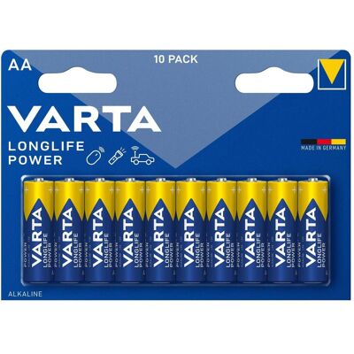 Varta LR6 10er Pack AA Alkali-Batterien - Batterien Varta LR6 10er Pack AA Alkali-Batterien - Batterien