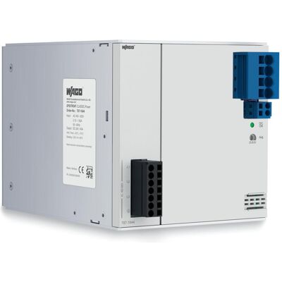 Wago, Systemstromversorgung, 787-1644 - 960 W - 320 - 575 V - 47 - 63 Hz - 1.82 - 2.15 A - Passiv - 25 ms Wago, Systemstromversorgung, 787-1644 - 960 W - 320 - 575 V - 47 - 63 Hz - 1.82 - 2.15 A - Passiv - 25 ms