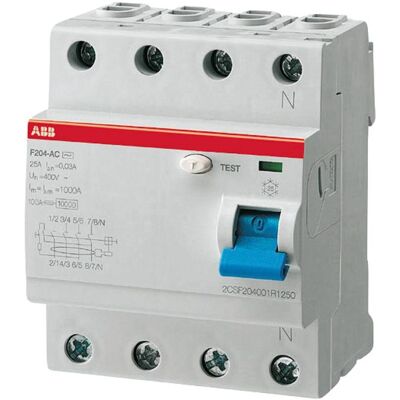 ABB, Schutzschalter, F204AS-40/0,1 FI F204AS-40/0,1 ABB, Schutzschalter, F204AS-40/0,1 FI F204AS-40/0,1