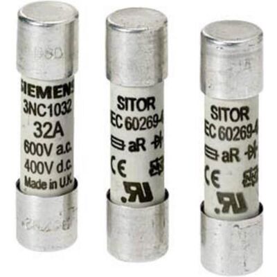Siemens Sicherung, SITORZylindersicherungseinsatz A gR Un AC Un DC (100 A) Siemens Sicherung, SITORZylindersicherungseinsatz A gR Un AC Un DC (100 A)