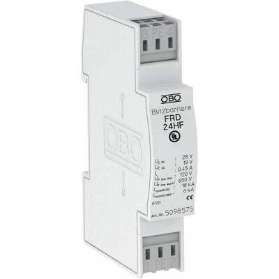 Bettermann Überspannungsschutz - FRD 24 HF, 24V AC/DC Bettermann Überspannungsschutz - FRD 24 HF, 24V AC/DC