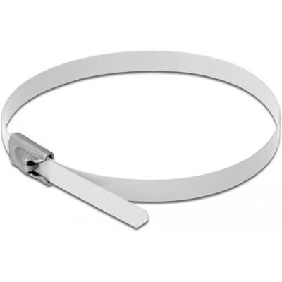 Delock, Kabelbinder, Edelstahlkabelbinder 200x4,6 10 Stk. (Metallkabelbinder, 200 mm, 10 Stk.) Delock, Kabelbinder, Edelstahlkabelbinder 200x4,6 10 Stk. (Metallkabelbinder, 200 mm, 10 Stk.)