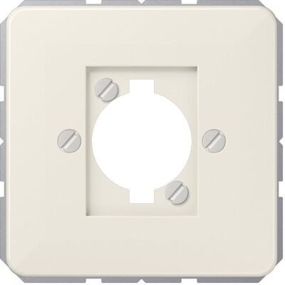 JUNG, Zubehör Schalterprogramm, Einsatz XLR 1f CD ws glz Schraubbef 568 JUNG, Zubehör Schalterprogramm, Einsatz XLR 1f CD ws glz Schraubbef 568
