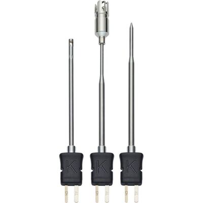 Testo Temperaturfühler Set mit Luftfühler, Tauch /Einstechfühler und Oberflächenfühler (TE Typ K), Messtechnik Testo Temperaturfühler Set mit Luftfühler, Tauch /Einstechfühler und Oberflächenfühler (TE Typ K), Messtechnik