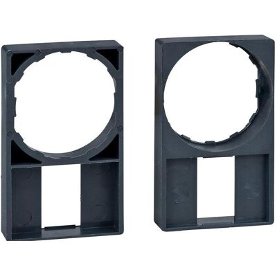 Schneider Electric Etikettenhalter ZBZ35, Schalter + Taster, Schwarz Schneider Electric Etikettenhalter ZBZ35, Schalter + Taster, Schwarz