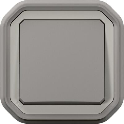 Legrand - Plexo - 1-Gang - Grau - Elektrische Abdeckung Legrand - Plexo - 1-Gang - Grau - Elektrische Abdeckung