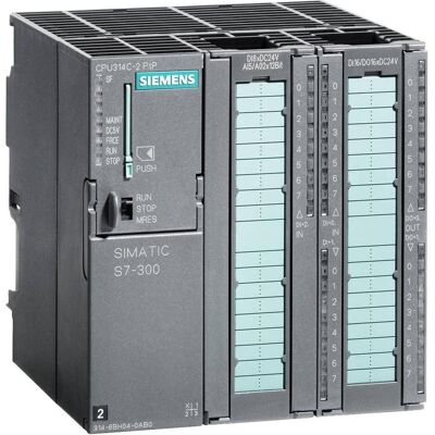 Siemens Systemstromversorgung, CPU314C-2PTP, 24DI/16DO/5AI/2AO, 192 KB Siemens Systemstromversorgung, CPU314C-2PTP, 24DI/16DO/5AI/2AO, 192 KB