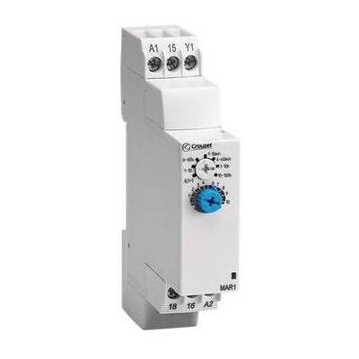 Crouzet MBR1 24VDC/24-240VAC88827125Zeitrelais, Relais Crouzet MBR1 24VDC/24-240VAC88827125Zeitrelais, Relais