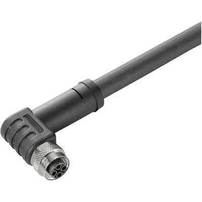 Weidmüller Sensor-Aktor-Leitung Einseitig offen M12 4 5 m SAIL-M12BW-S-5.0P - Kabel, Elektronikkabel + Stecker, Schwarz Weidmüller Sensor-Aktor-Leitung Einseitig offen M12 4 5 m SAIL-M12BW-S-5.0P - Kabel, Elektronikkabel + Stecker, Schwarz