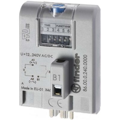 Finder 86.00.0.240.0000T - Multifunktions-Zeitmodul - 8 Funktionen Finder 86.00.0.240.0000T - Multifunktions-Zeitmodul - 8 Funktionen