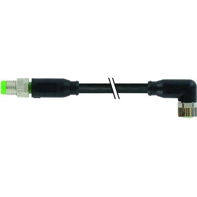 Murr Elektronik Sensor /Aktor Steckverbinder, konfektioniert 2.00 m Polzahl: 3 1 St., Elektronikkabel + Stecker, Schwarz Murr Elektronik Sensor /Aktor Steckverbinder, konfektioniert 2.00 m Polzahl: 3 1 St., Elektronikkabel + Stecker, Schwarz