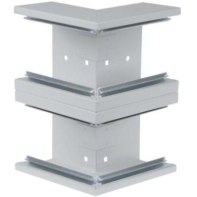 Hager, Leitungsführung, TEH BRS652103DVERZ AuÃeneck aus Grundprofil aus Stahlblech zu BRS 70x210mm OT 2x (6.80 cm) Hager, Leitungsführung, TEH BRS652103DVERZ AuÃeneck aus Grundprofil aus Stahlblech zu BRS 70x210mm OT 2x (6.80 cm)